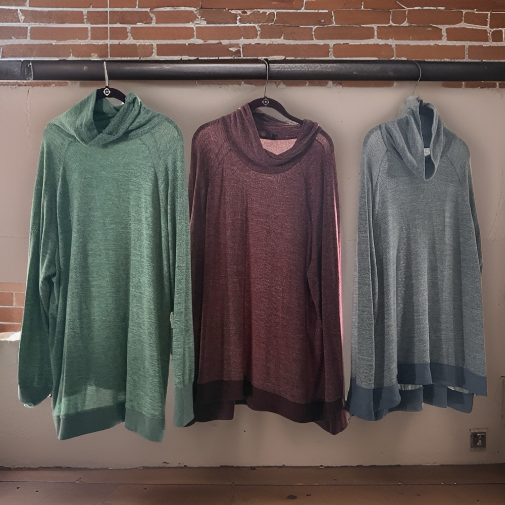 SET OF 3 Tunic sweatshirt like sweaters